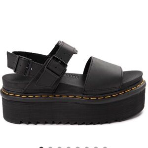 Platform doc martens voss sandals size 6